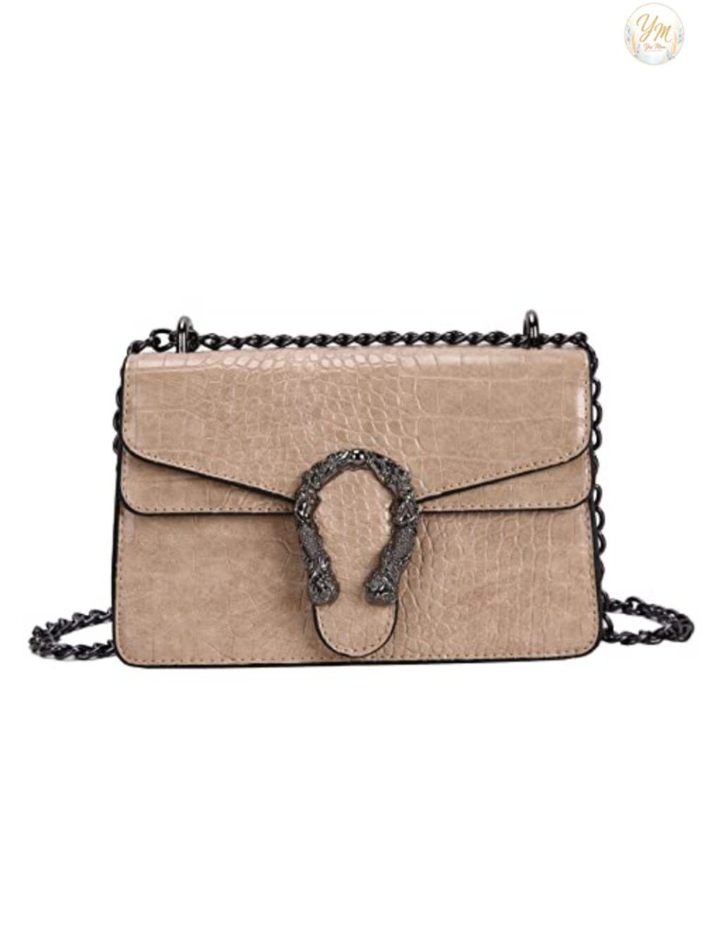 PU Leather Crossbody Bag Chain Shoulder Purse Satchel Handbag